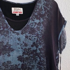 Johnny Was Silk Dress NWT